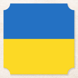 Ukrainische Flagge (Ukraine) Untersetzer