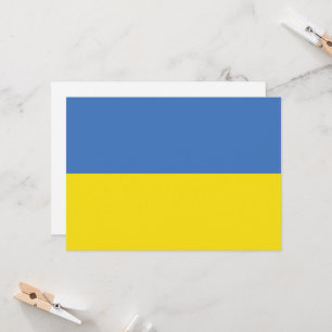 ukrainische Flagge, ukrainische Slawin Ukraini С л Einladung