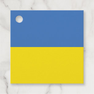 ukrainische Flagge, ukrainische Slawin Ukraini С л Geschenkanhänger