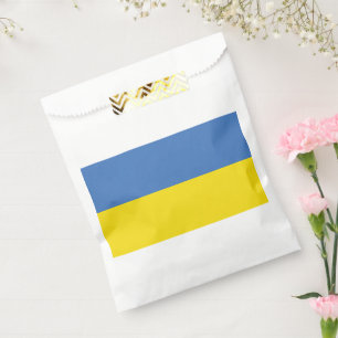 ukrainische Flagge, ukrainische Slawin Ukraini С л Geschenktütchen