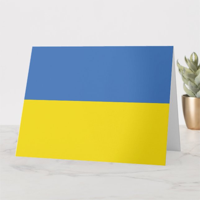 ukrainische Flagge, ukrainische Slawin Ukraini С л Karte (Kleine Pflanze)