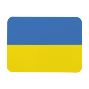 ukrainische Flagge, ukrainische Slawin Ukraini С л Magnet