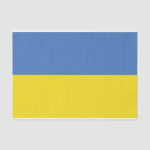 ukrainische Flagge, ukrainische Slawin Ukraini С л Seidenpapier