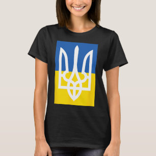 Ukrainische Flagge Vintage Heritage T-Shirt