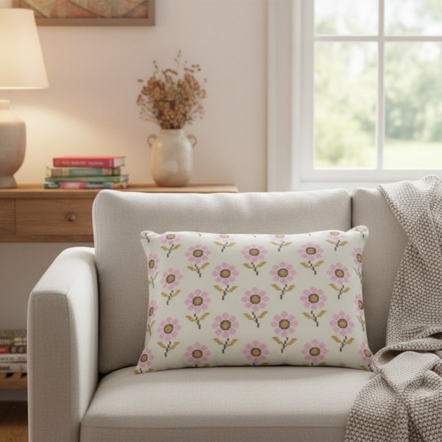 Ukrainische Folkkreuz Stitch Stickerei Floral Dekokissen (Von Creator hochgeladen)