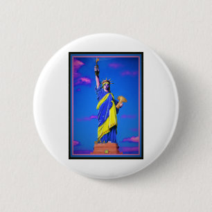 Ukrainische Freiheit Button