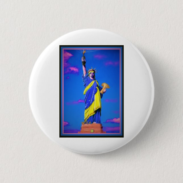 Ukrainische Freiheit Button (Vorderseite)