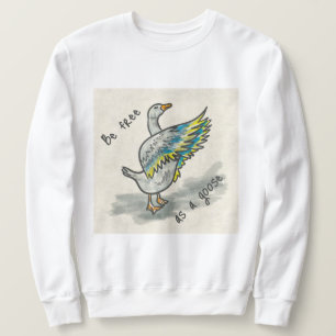 Ukrainische Gans Sweatshirt