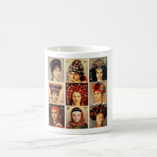 Ukrainische Headdresses-Tasse Tasse