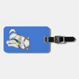 Ukrainische Katze Gepäckanhänger