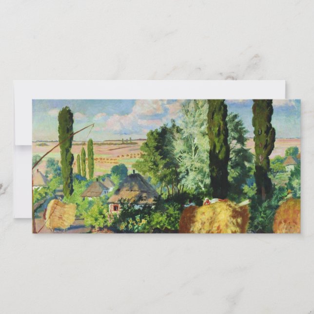 Ukrainische Landschaft (Landwirtschaftliche Betrie Karte (Vorderseite)