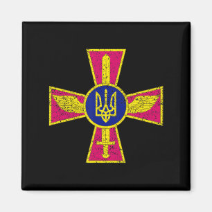 UKRAINISCHE LUFTKRAFT EMBLEM UKRAINE ARMED FORCES  MAGNET