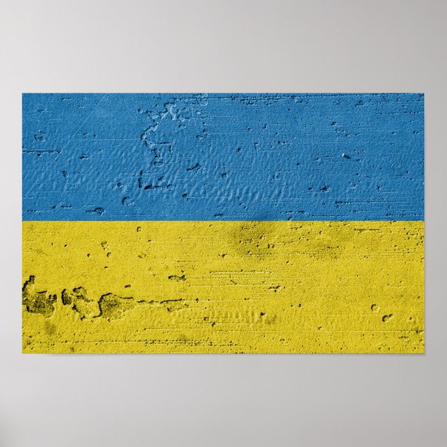 ukrainische Mauer Poster (Vorne)