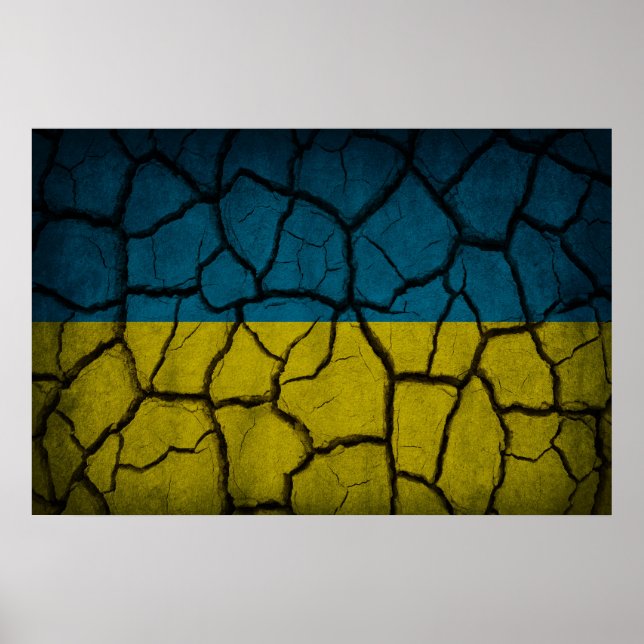 ukrainische Mauer Poster (Vorne)