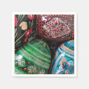 Ukrainische Pysanky Serviette