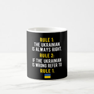 Ukrainische Roots Ukraine Flagge Ukrainisches Erbe Kaffeetasse
