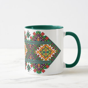Ukrainische Schale mit Verzierung Tasse