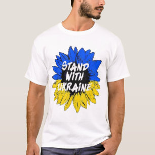 Ukrainische Sonnenblume Art (3) T-Shirt