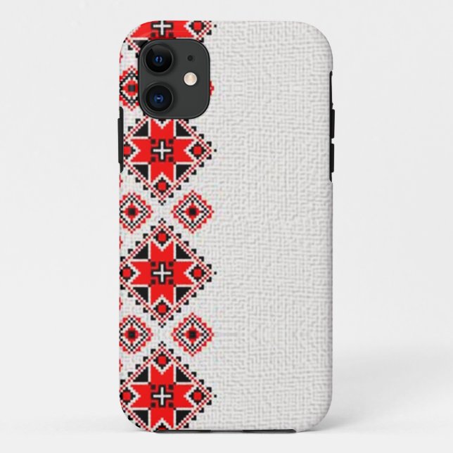 Ukrainische Stickerei Case-Mate iPhone Hülle (Rückseite)