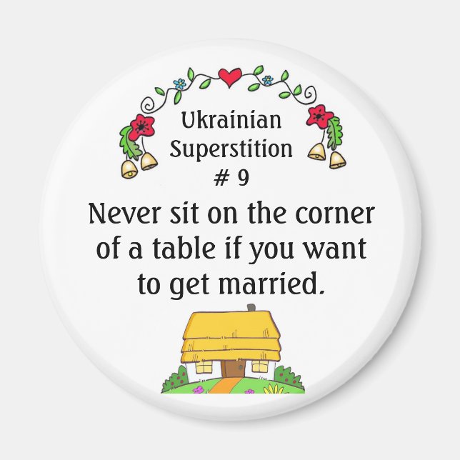 Ukrainische Superstile Magnet (Vorne)