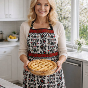 Ukrainische traditionelle Volks kunst Vushuvanka  Schürze