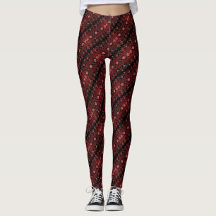 Ukrainische Volksgruppe Stickerei Grenze Tradition Leggings