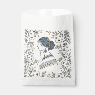 Ukrainische Volkskunst begünstigen Bags Geschenktütchen