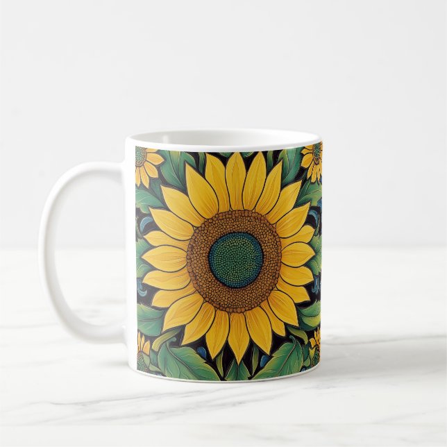 Ukrainische Volkskunst Tasse (Links)