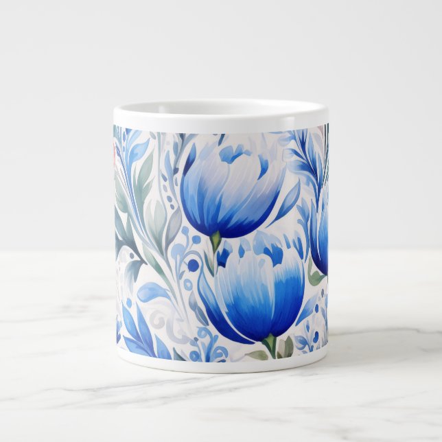 Ukrainische Volkskunst X-Large Tasse (Vorderseite)