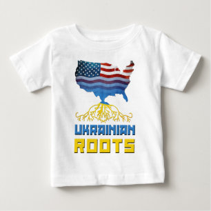Ukrainische Wurzeln Baby T-shirt