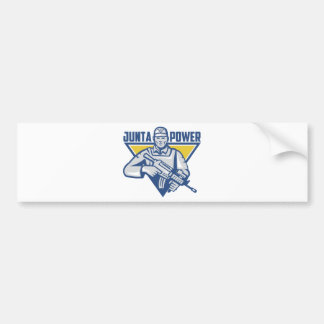 Ukrainischer Armee-Junta-Power Autoaufkleber