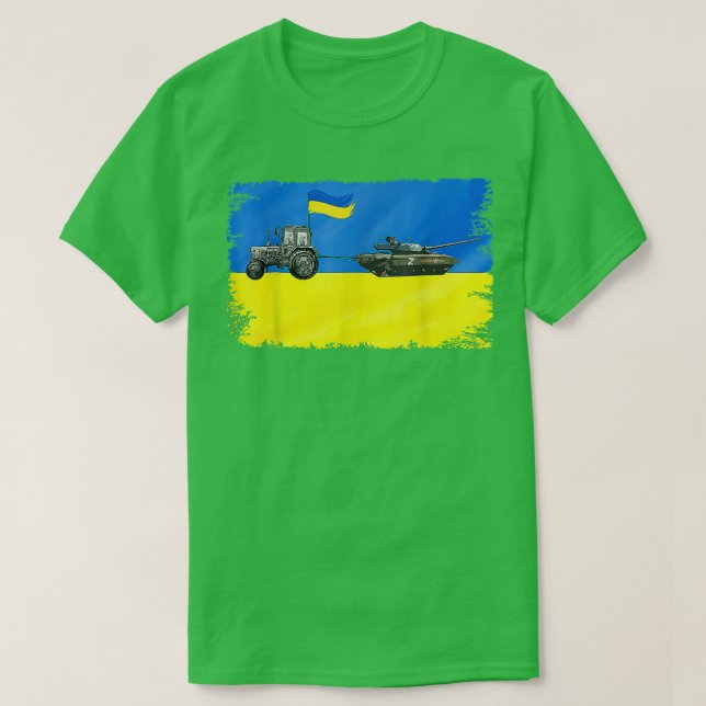 Ukrainischer Bauer Steaks Tank Funny Traktor Ukrai (Design vorne)