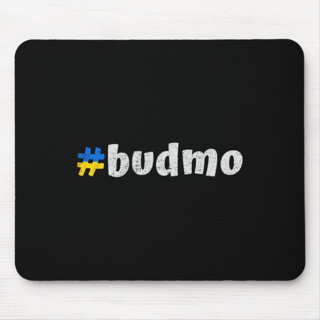 Ukrainischer Budmo Lustiger Ukraine Traditioneller Mousepad (Vorne)