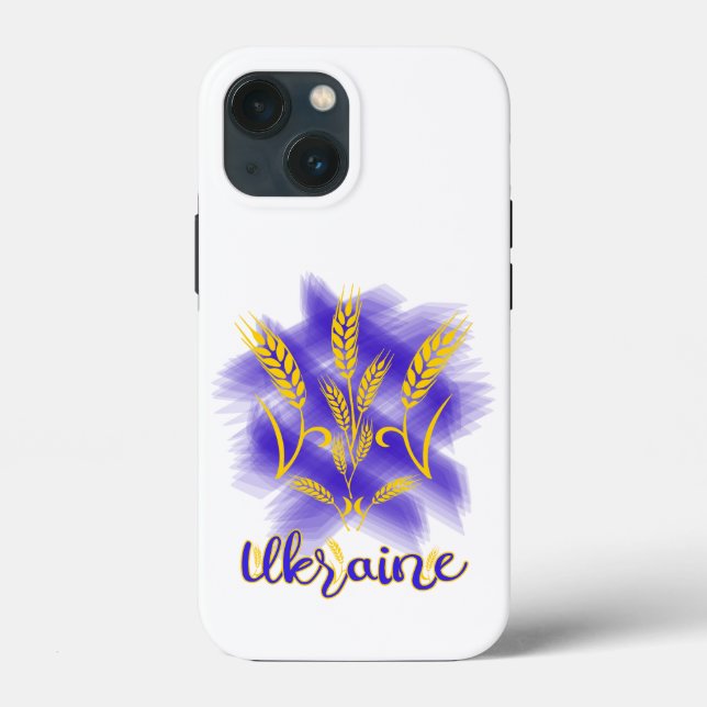 Ukrainischer Dreier aus Weizenohr Case-Mate iPhone Hülle (Rückseite)