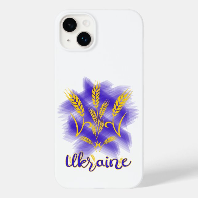 Ukrainischer Dreier aus Weizenohr Case-Mate iPhone Hülle (Rückseite)