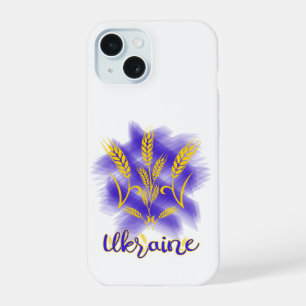 ukrainischer Dreizack aus Weizenähre iPhone 15 Hülle