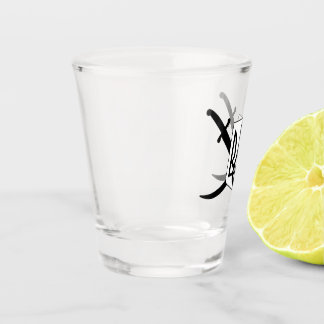 Ukrainischer Dreizack Shotglas Schnapsglas