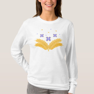 Ukrainischer Druck - Stickerei und Korn T-Shirt