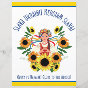 Ukrainischer Girl-Glorie in der Ukraine - Scrapboo