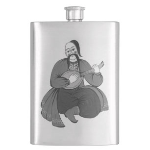 Ukrainischer Kosak Flachmann