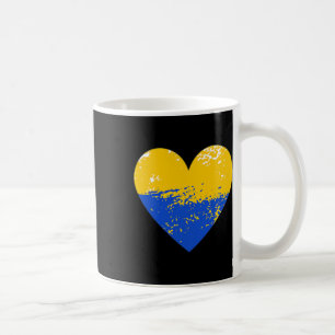 Ukrainischer Liebhaber Ukraine Herz-Shirt Unterstü Kaffeetasse