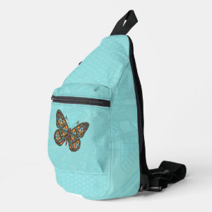 Ukrainischer Monarch Crossbody Bag