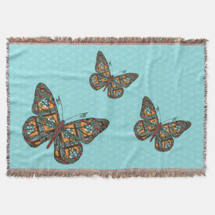 Ukrainischer Monarchwirbel Blanket Decke