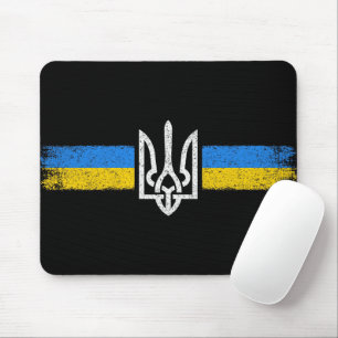 ukrainischer Präsident - ukrainisches Flaggensymbo Mousepad