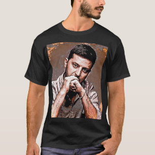 ukrainischer Präsident Volodymyr Zelenskyy Kunstef T-Shirt