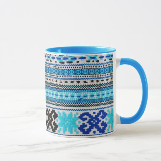 Ukrainischer Volk-Entwurf Tasse (Rechts)