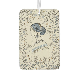 Ukrainischer Volkskunst-Freshener Autolufterfrischer