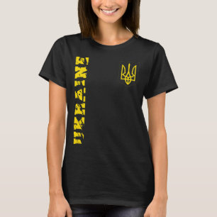 Ukrainisches Dreizack-Ukraine-Shirt Tryzub-Support T-Shirt