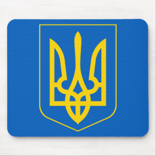 ukrainisches Emblem Mousepad