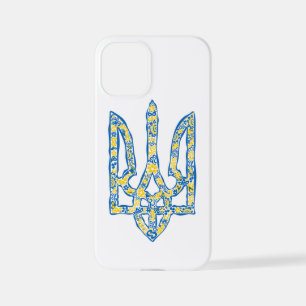 Ukrainisches Emblem trident tryzub ethnisch iPhone 12 Mini Hülle